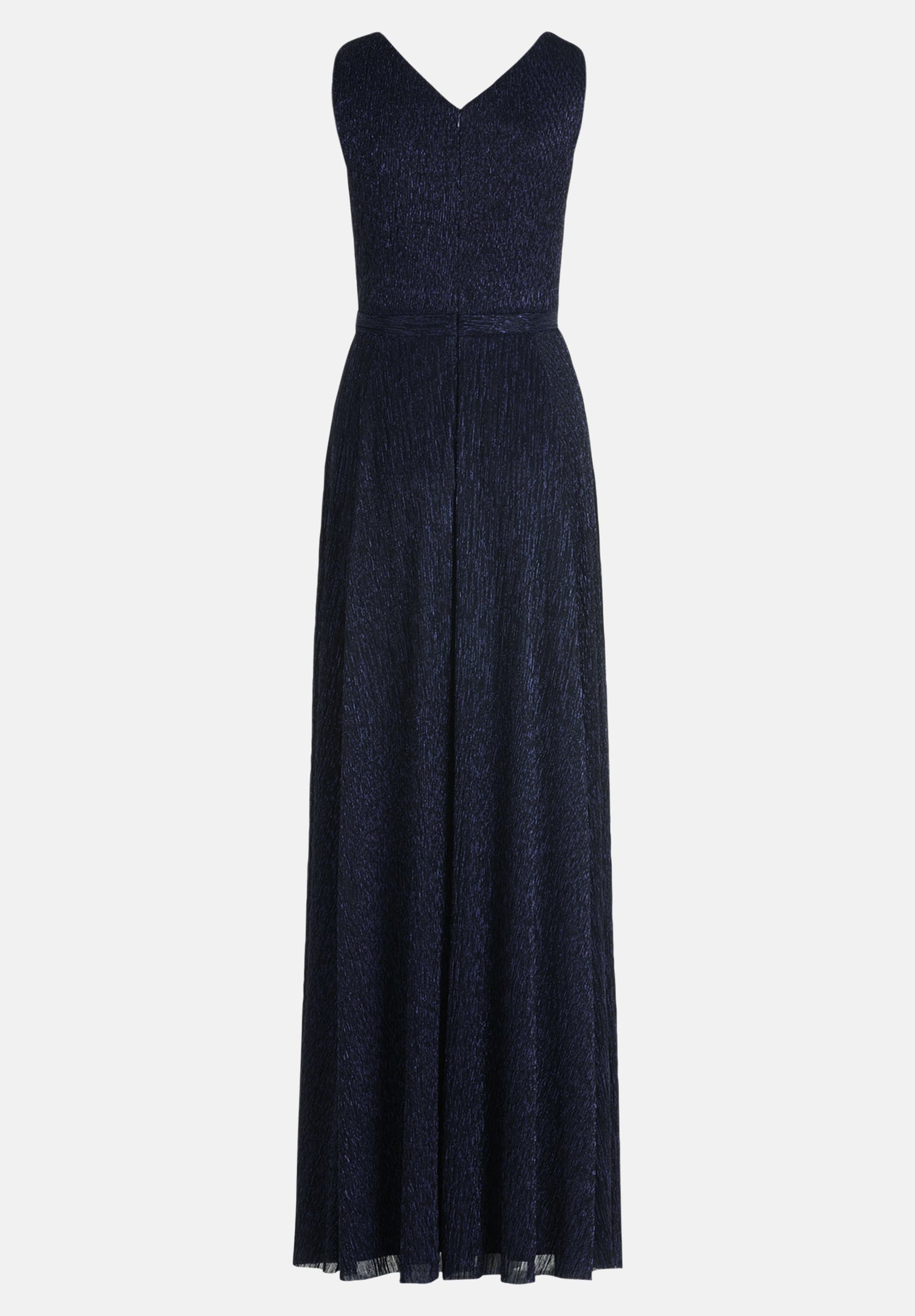 Vera Mont_Blue/Black_Evening Dress with Pleats_4819-4669_8890_05