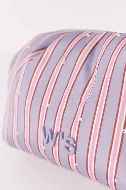 Women Secret_Printed_Small Puffer Rhinestone Striped Vanity Case_4842003_98_02