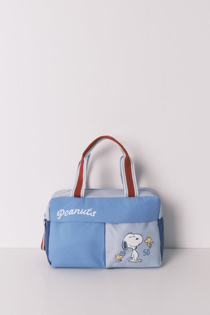 Women Secret_Blue Print_Large Blue Snoopy Print Vanity Case_4842013_19_01