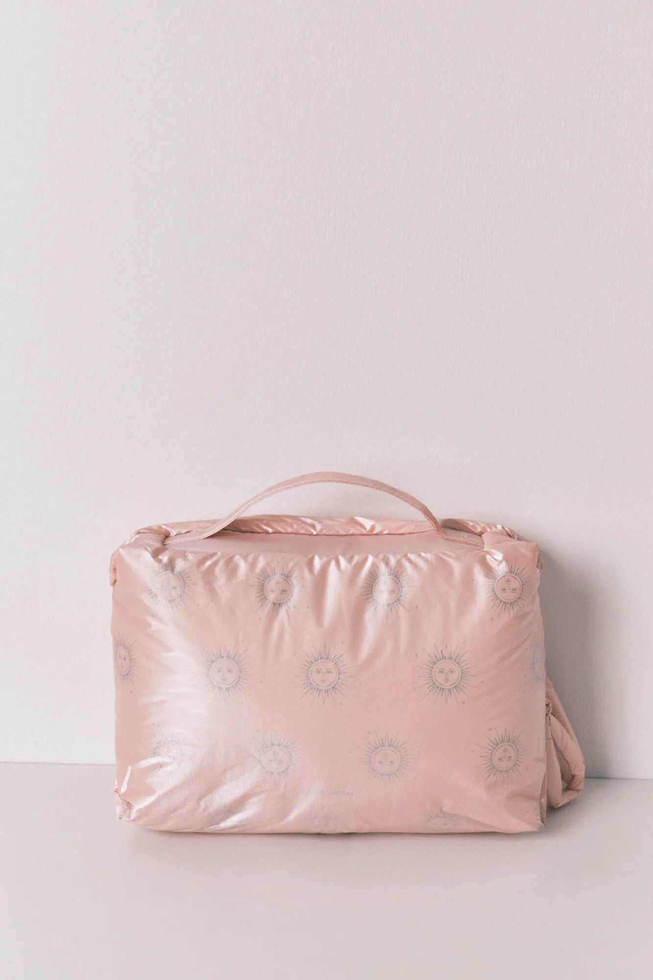 Women Secret_Pink_Large Pink Puffer Satin-Finish Vanity Case_4842043_70_05