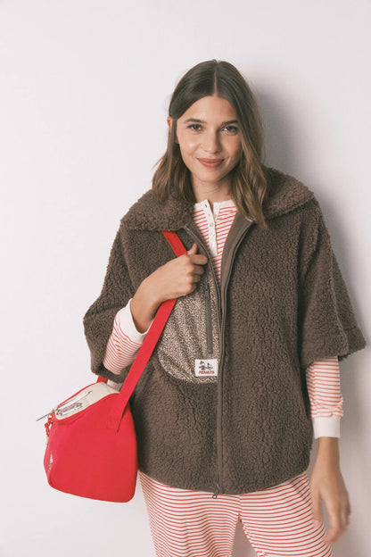 Women Secret_Red/Coral_Snoopy Red Thermal Food Bag_4842052_62_02