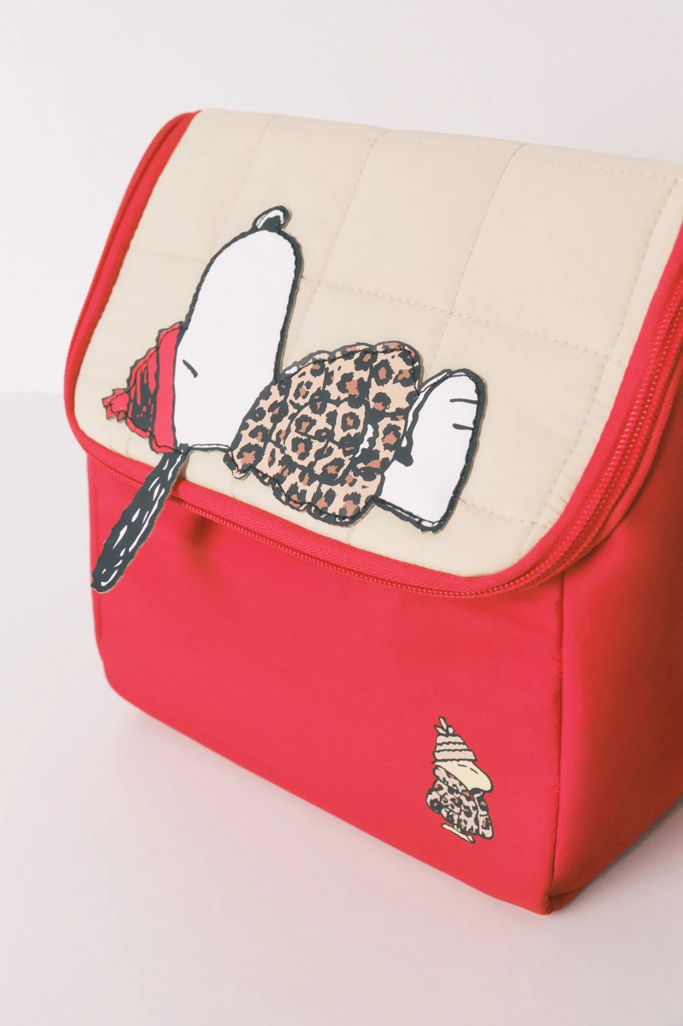 Women Secret_Red/Coral_Snoopy Red Thermal Food Bag_4842052_62_03