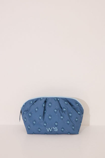 Women Secret_Large Quilted Blue Print Vanity Case_4842924_19_01