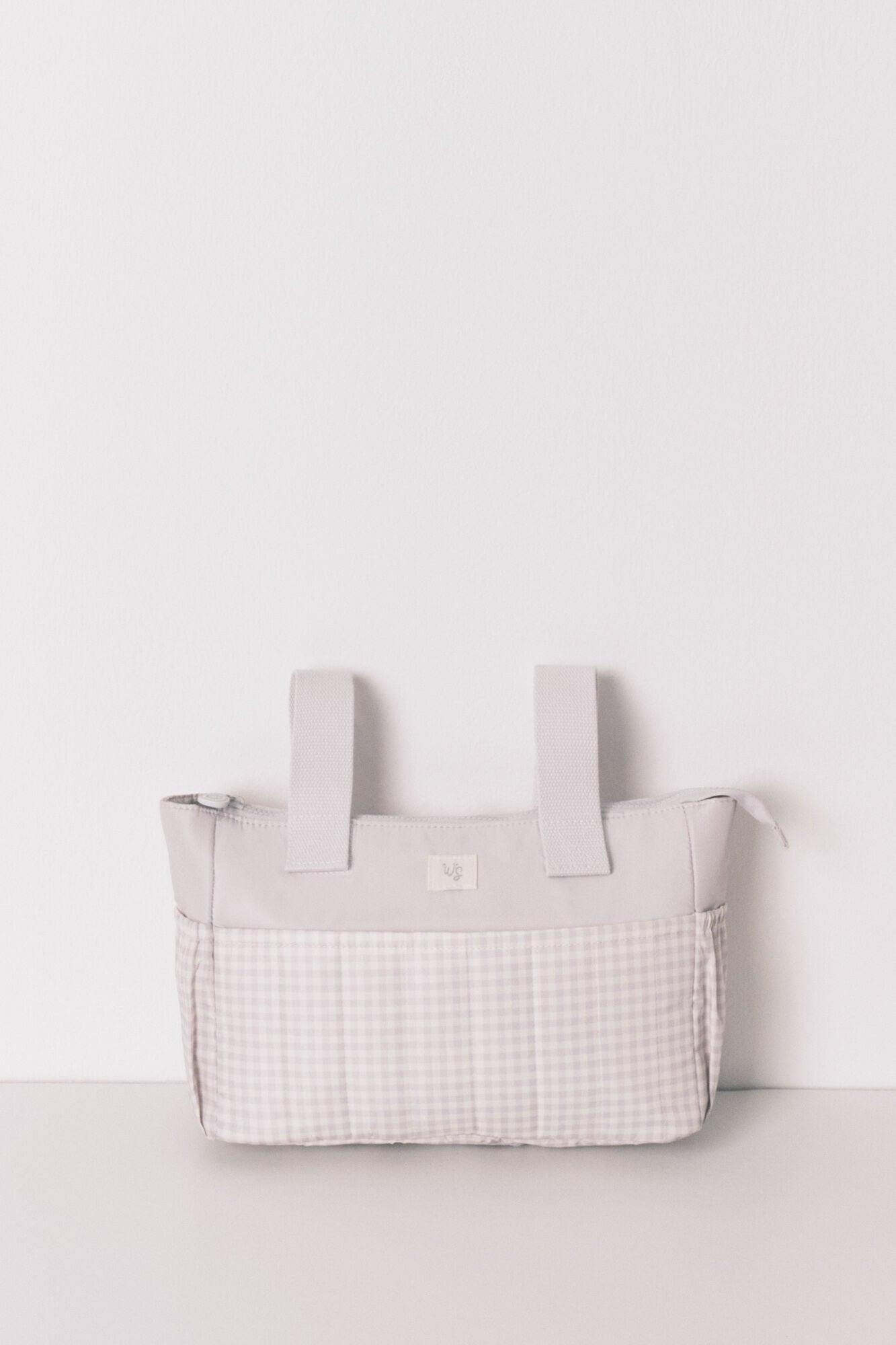 Women Secret_Medium Grey Gingham &quot;Maternity&quot; Vanity Case_4842926_43_01