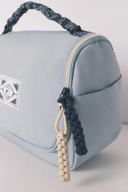 Women Secret_Medium Blue_Blue Large Floral Piping Vanity Case_4843019_12_01