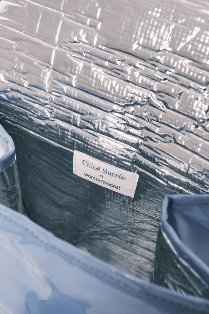 Women Secret Light Blue Women Blue Thermal Lunch Bag SKU: 4843045_16 Image 02