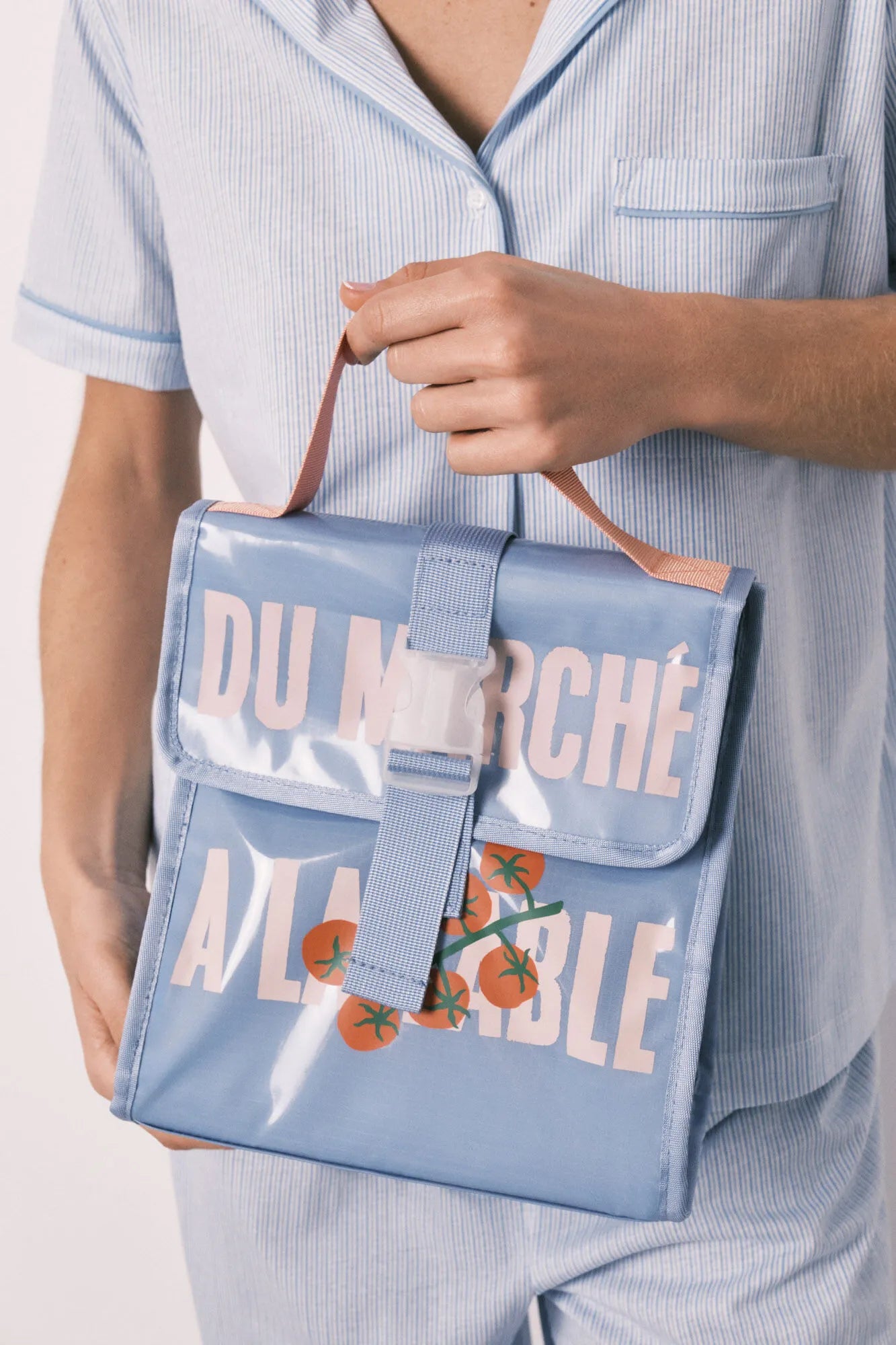 Women Secret Light Blue Women Blue Thermal Lunch Bag SKU: 4843045_16 Image 03