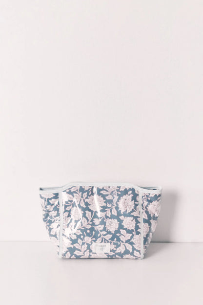 Women Secret Multicoloured Women Blue Medium Floral Print Vanity Case SKU: 4843050_98 Image 06