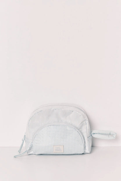 Women Secret Green Women Green Quilted Plaid and Striped Vanity Case SKU: 4843051_28 Image 02