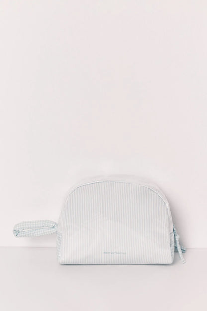 Women Secret Green Women Green Quilted Plaid and Striped Vanity Case SKU: 4843051_28 Image 03