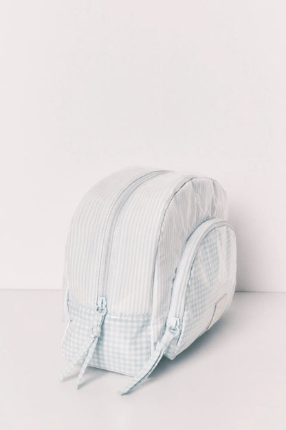 Women Secret Green Women Green Quilted Plaid and Striped Vanity Case SKU: 4843051_28 Image 04