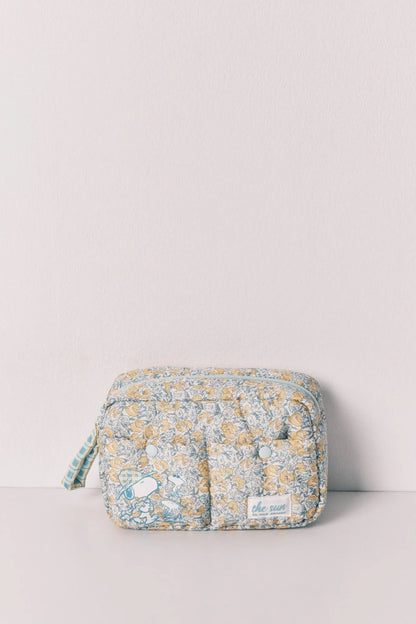 Women Secret Yellow Print Women Snoopy Floral Medium Vanity Case SKU: 4843086_09 Image 01