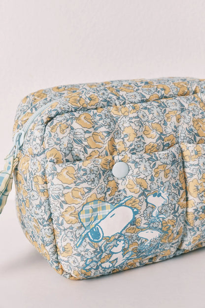 Women Secret Yellow Print Women Snoopy Floral Medium Vanity Case SKU: 4843086_09 Image 02