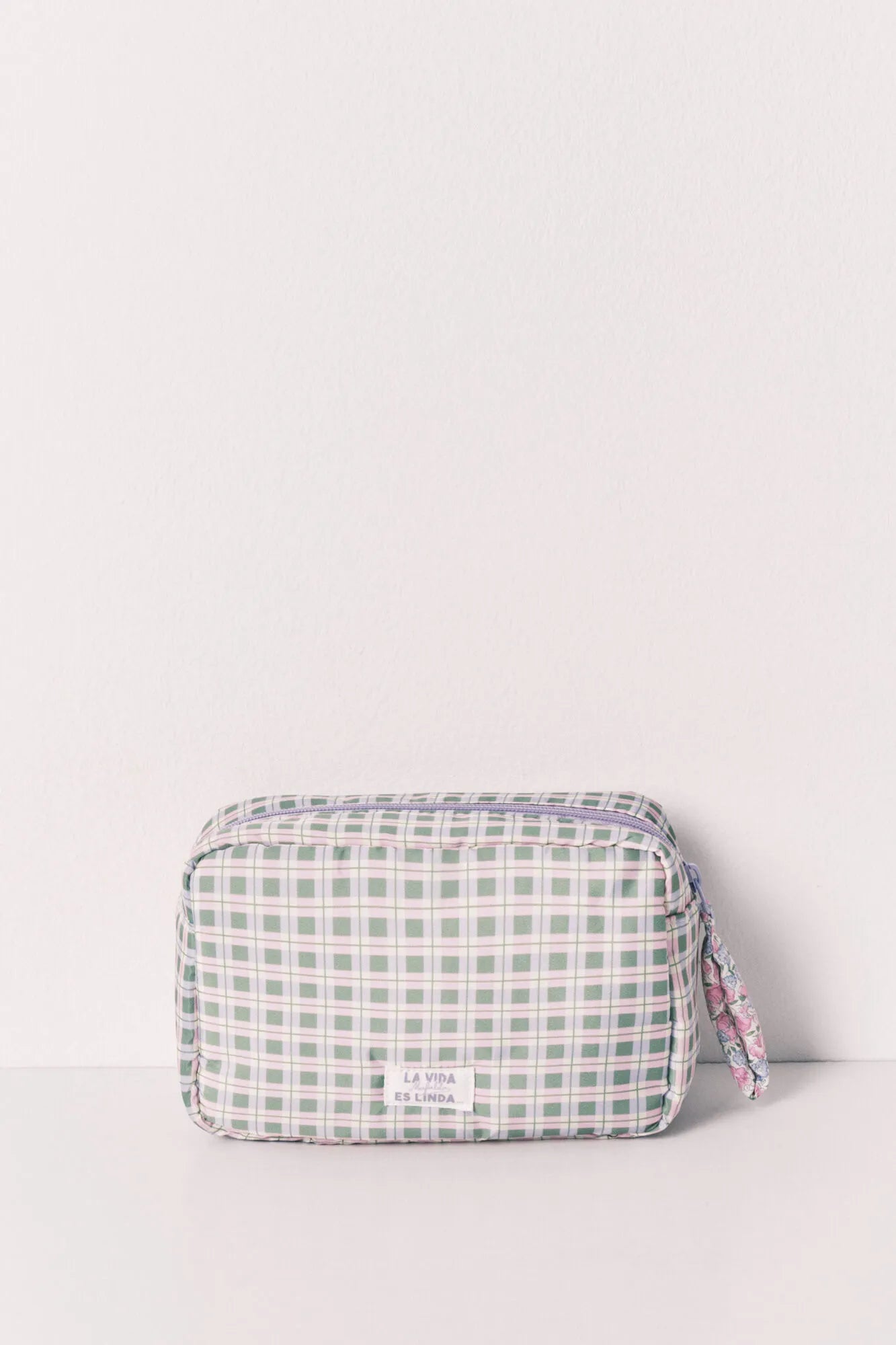 Women Secret Pink Women Mafalda Checked Medium Vanity Case SKU: 4843087_73 Image 05