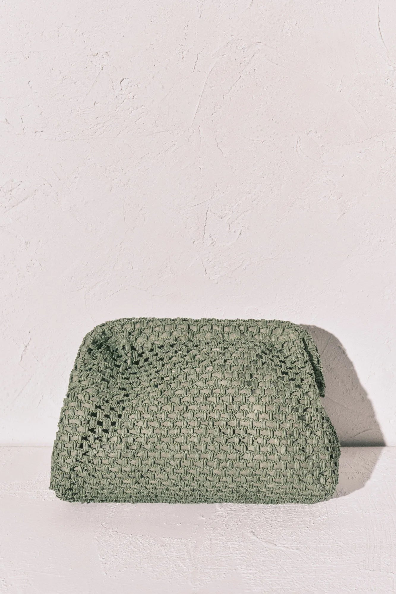Women Secret Light Khaki Women Large Raffia Floral Vanity Case SKU: 4843089_94 Image 05