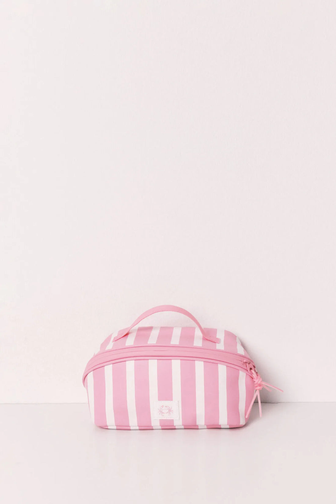Women Secret Pink Women Pink Striped Medium Vanity Case SKU: 4843091_73 Image 01