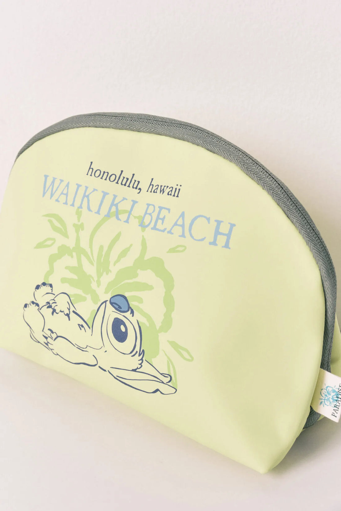 Women Secret Green Women Stitch Rubberised Medium Vanity Case SKU: 4843094_25 Image 01