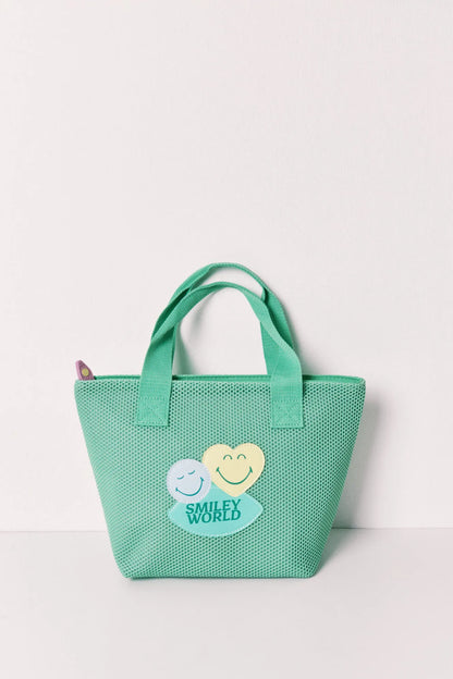 Women Secret Green Women Smileyworld¨ Thermal Lunch Bag SKU: 4843096_21 Image 01