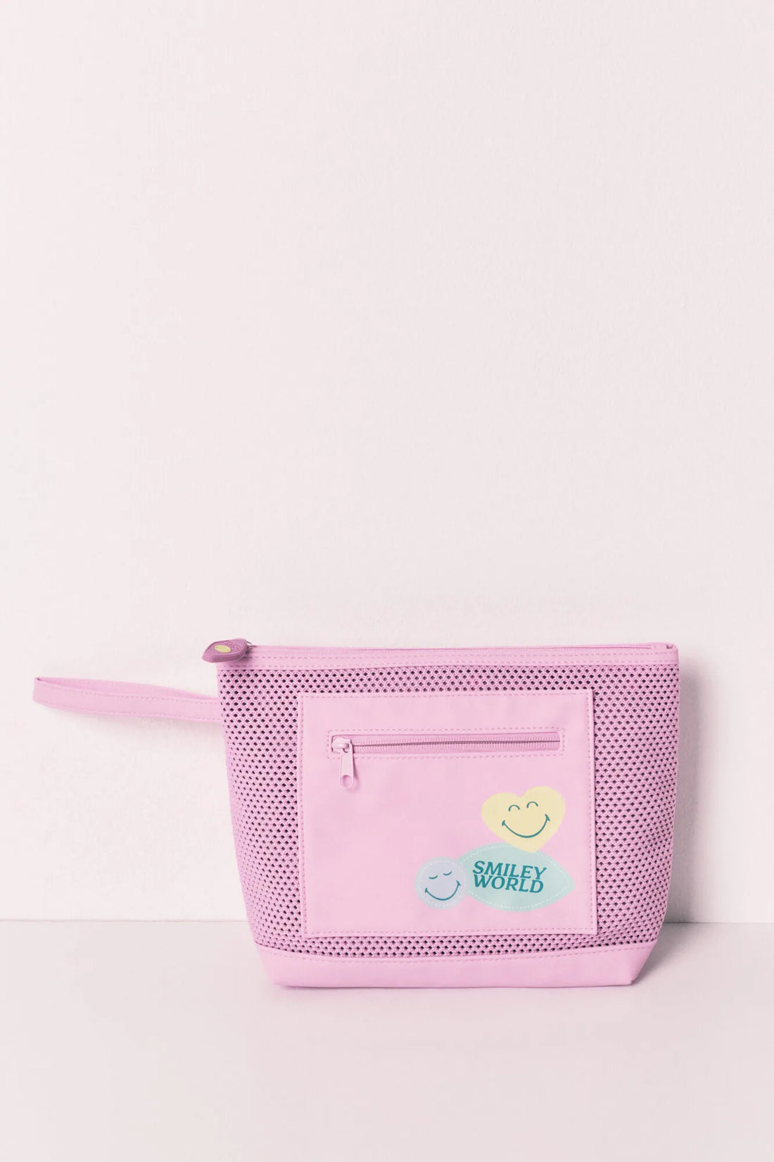 Women Secret Green Print Women Smileyworld¨ Zip-Up Vanity Case SKU: 4843097_29 Image 01
