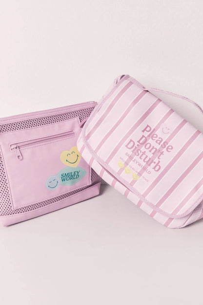 Women Secret Green Print Women Smileyworld¨ Zip-Up Vanity Case SKU: 4843097_29 Image 03