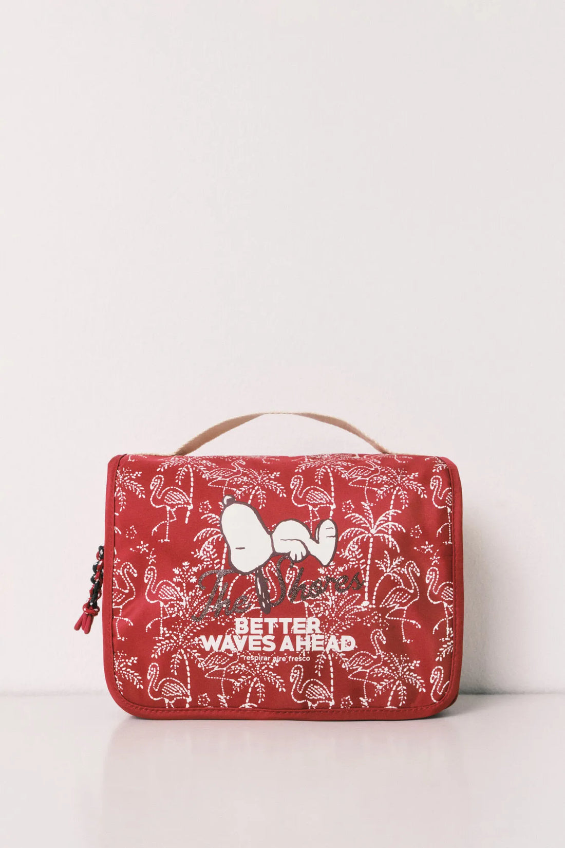 Women Secret Wine Women Snoopy Large Hanging Vanity Case SKU: 4844701_68 Image 01