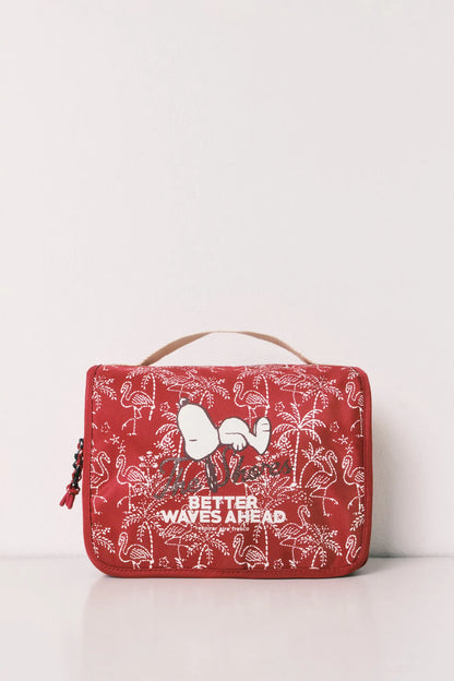Women Secret Wine Women Snoopy Large Hanging Vanity Case SKU: 4844701_68 Image 01