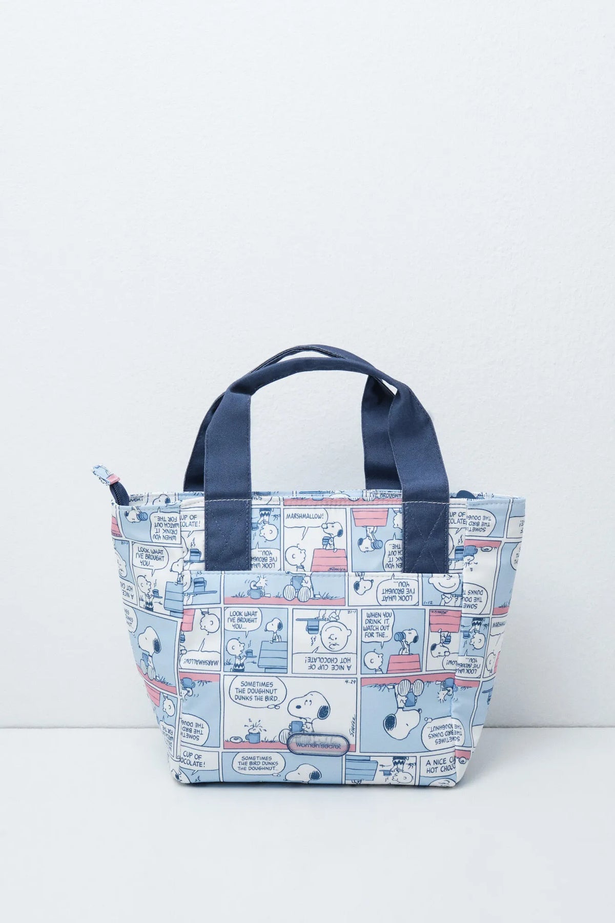 Women Secret White Print Women Snoopy Lunch Bag SKU: 4844719_97 Image 04