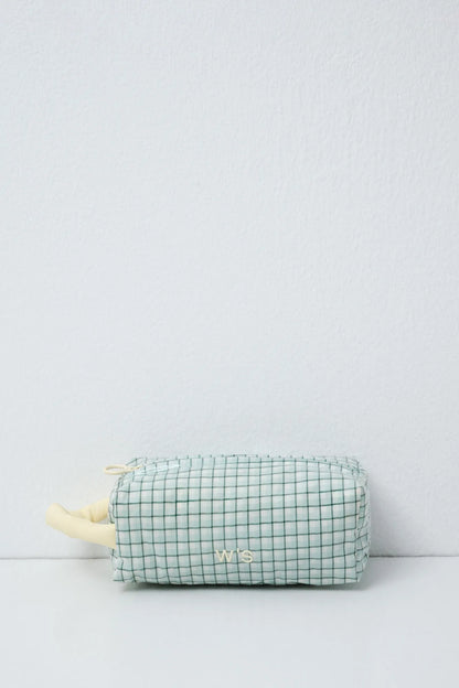 Women Secret Multicoloured Women Plaid Small Vanity Case with Handle SKU: 4844724_98 Image 01