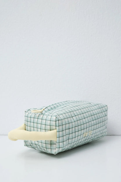 Women Secret Multicoloured Women Plaid Small Vanity Case with Handle SKU: 4844724_98 Image 03