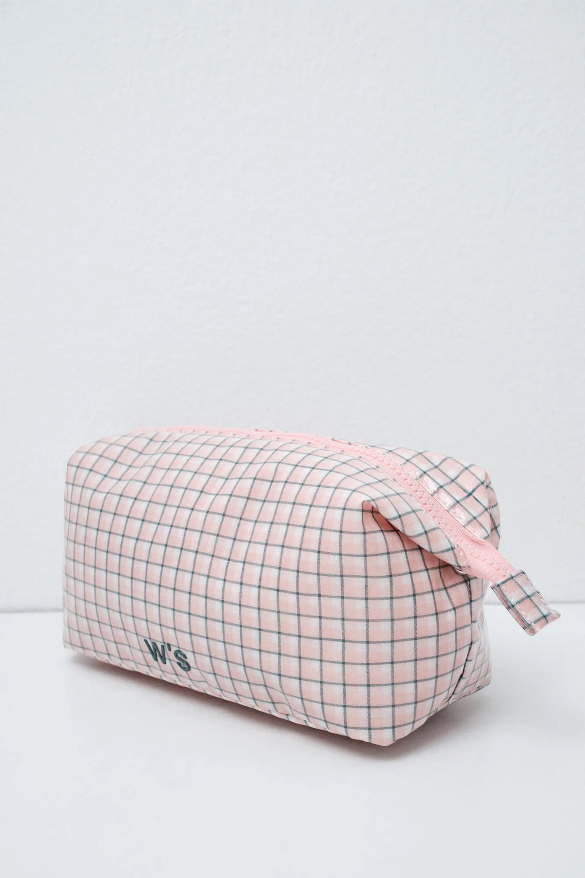 Women Secret Multicoloured Women Plaid Medium Vanity Case with Handle SKU: 4844726_98 Image 04