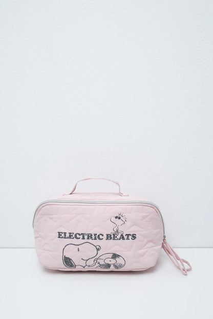 Women Secret Pink Women Pink Medium Snoopy Vanity Case SKU: 4844731_70 Image 02