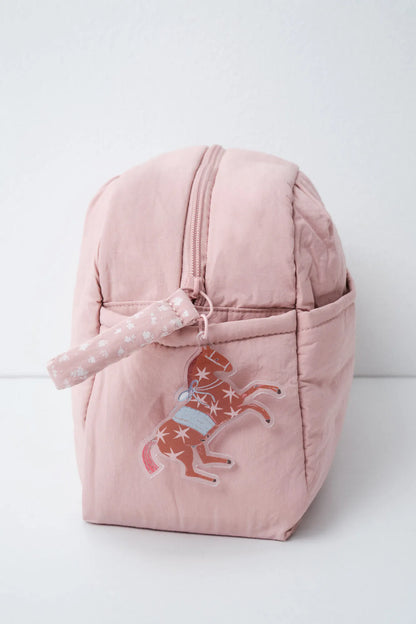 Women Secret Pink Women Pink Puffer Large Vanity Case SKU: 4844742_70 Image 02