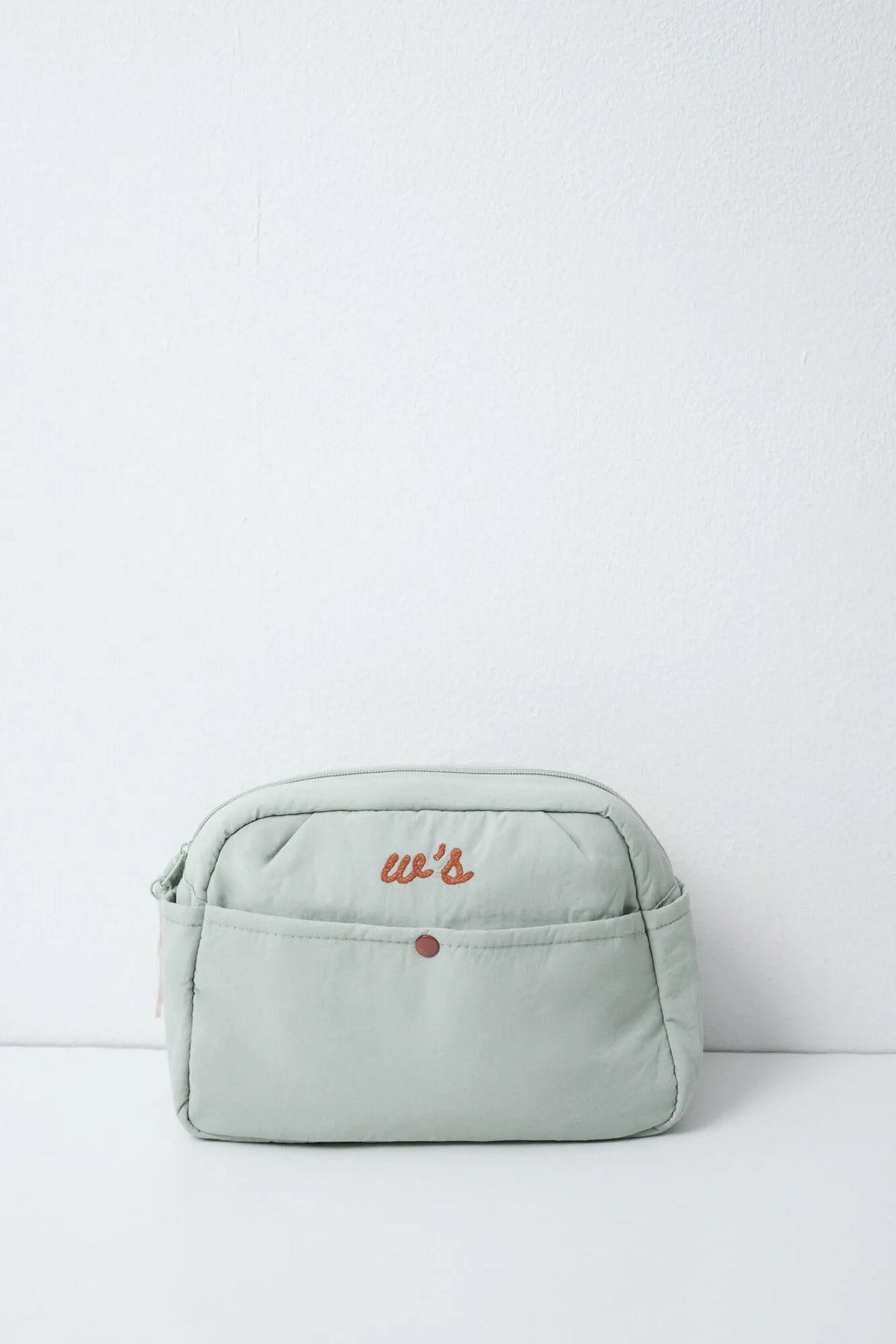 Women Secret Green Women Aqua Puffer Medium Vanity Case SKU: 4844743_23 Image 01