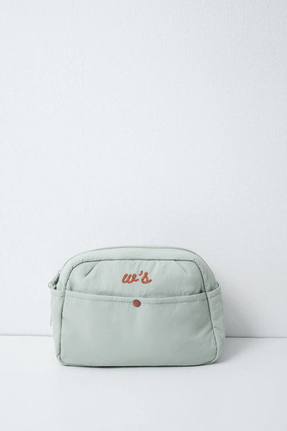 Women Secret Green Women Aqua Puffer Medium Vanity Case SKU: 4844743_23 Image 01