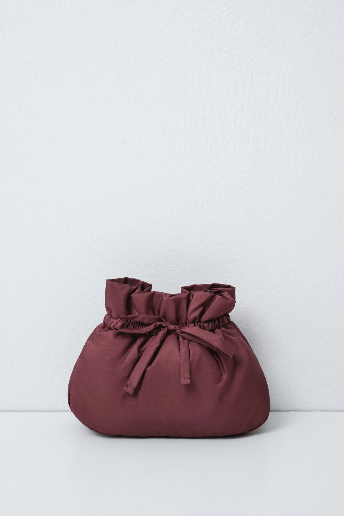 Women Secret Maroon Women Puffer Clutch Vanity Case SKU: 4844745_69 Image 02