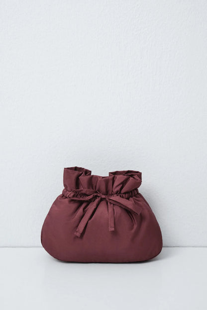 Women Secret Maroon Women Puffer Clutch Vanity Case SKU: 4844745_69 Image 02