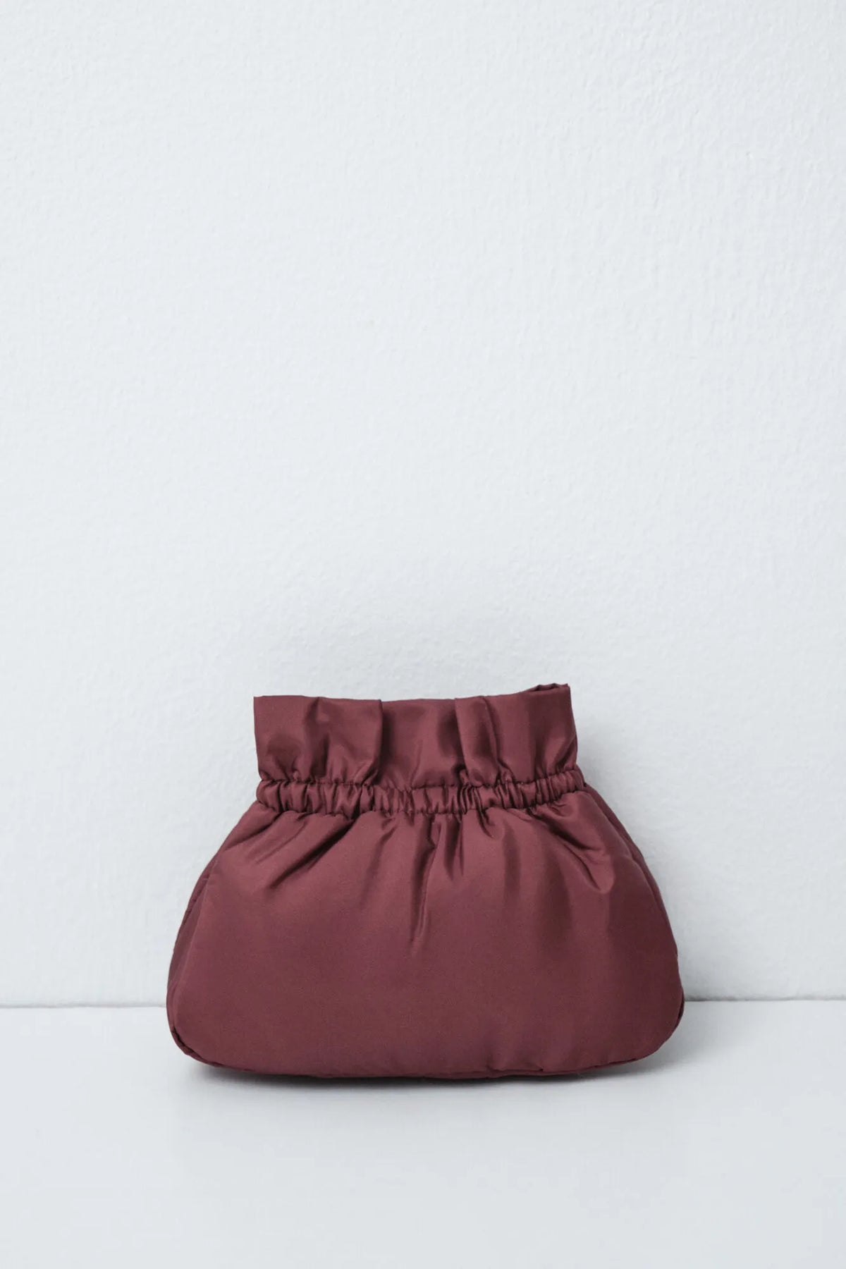 Women Secret Maroon Women Puffer Clutch Vanity Case SKU: 4844745_69 Image 03