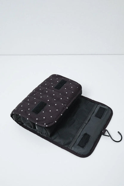 Women Secret Black Women Black Polka-Dots Vanity Case Wallet Pack SKU: 4844750_01 Image 04