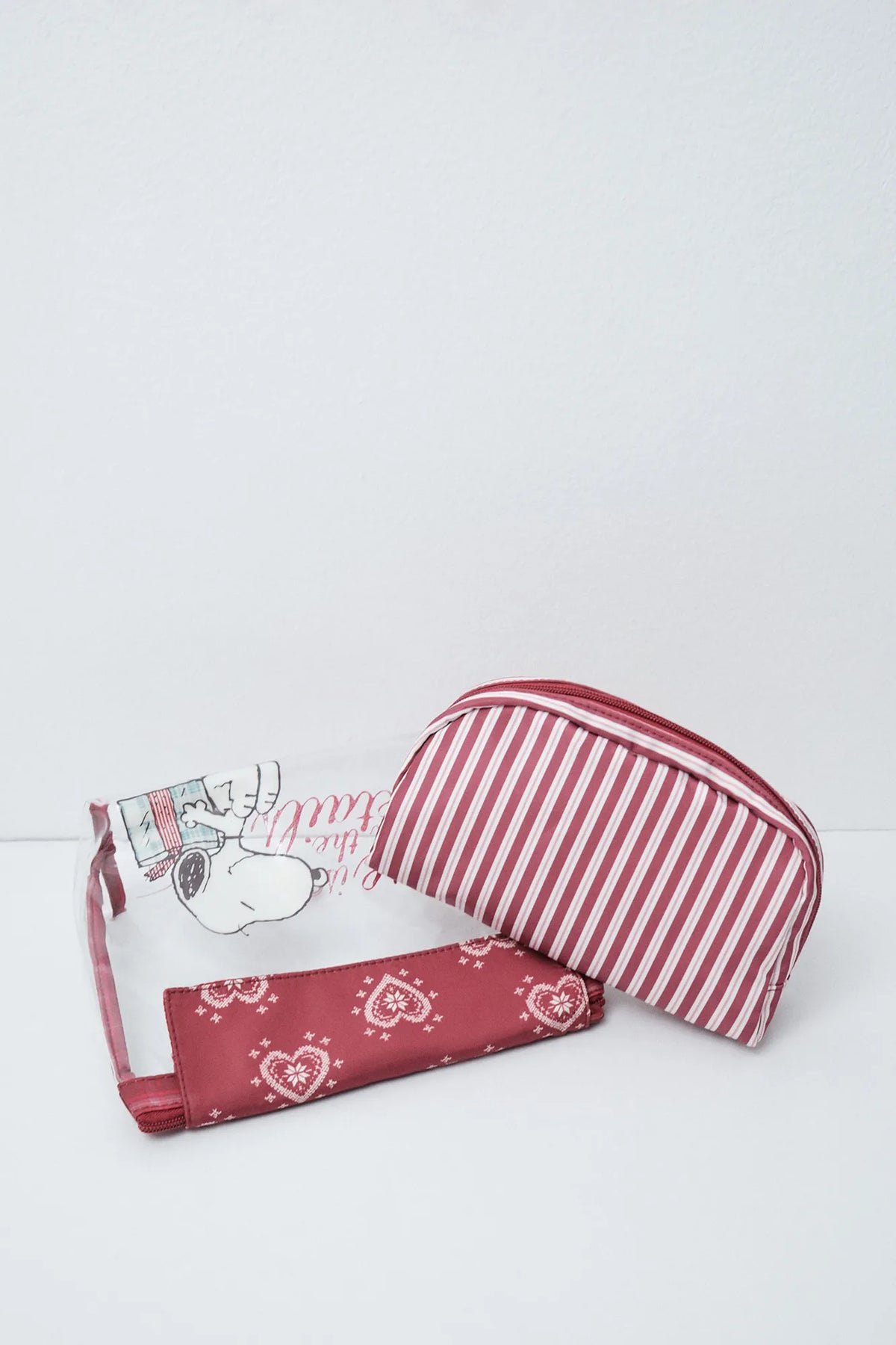 Women Secret Multicoloured Women Pack 2 Snoopy Vanity Cases SKU: 4844755_98 Image 02