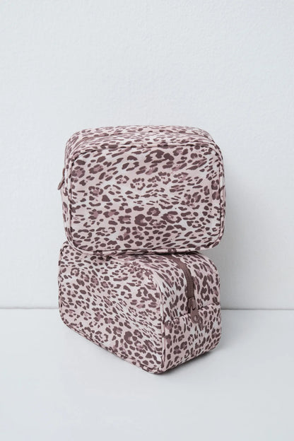 Women Secret Brown Print Women Animal Print Pack of 3 Vanity Cases SKU: 4844776_39 Image 01