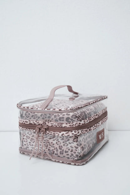 Women Secret Brown Print Women Animal Print Pack of 3 Vanity Cases SKU: 4844776_39 Image 03