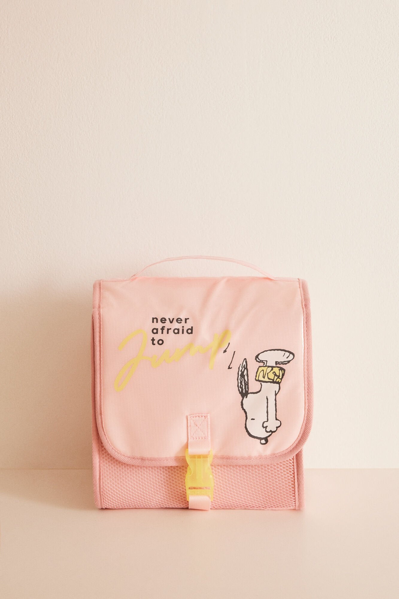 Snoopy Pink Folding Beauty Case_06