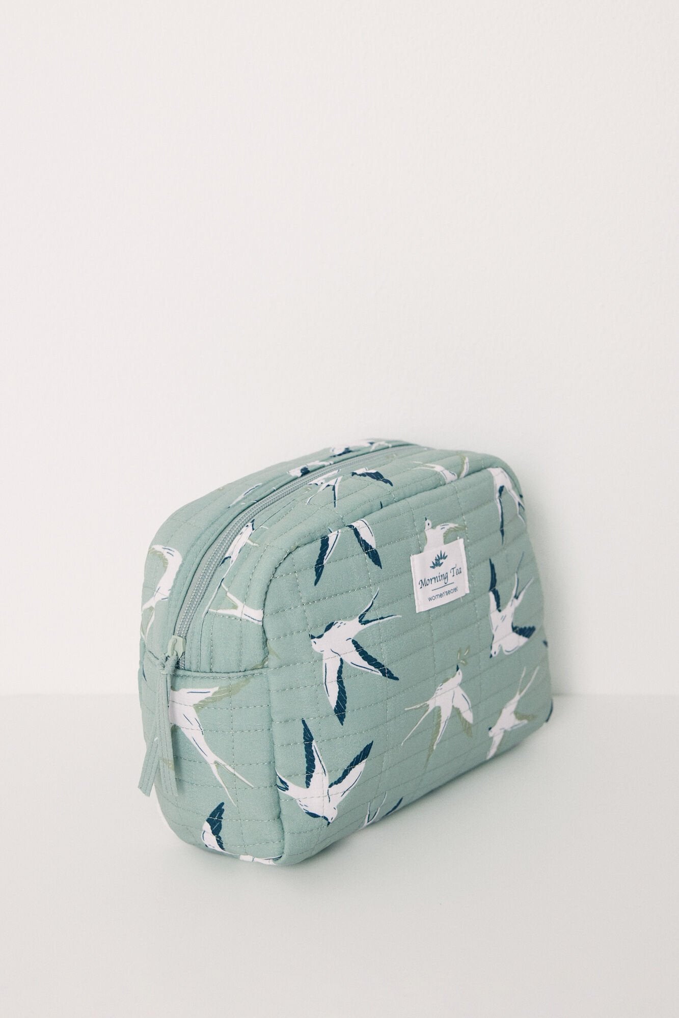 Large Bird Print Beauty Case_02