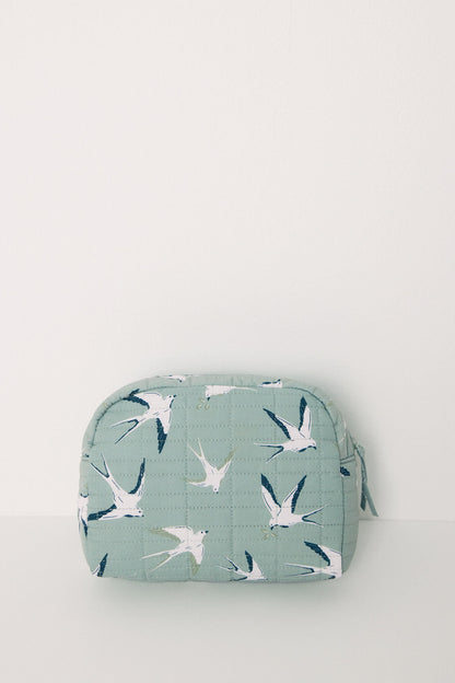 Large Bird Print Beauty Case_03