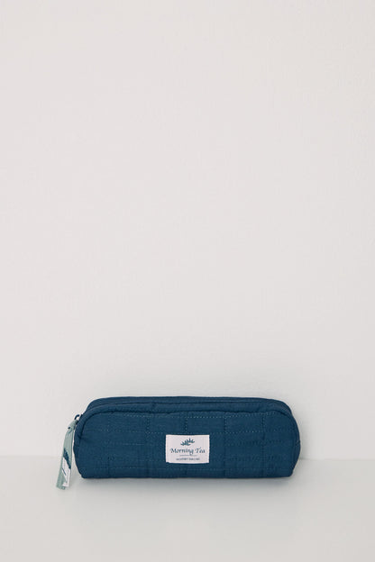 Small Blue Padding Beauty Case_04