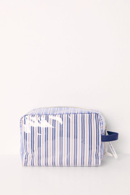 Large Striped Print Beauty Case_03