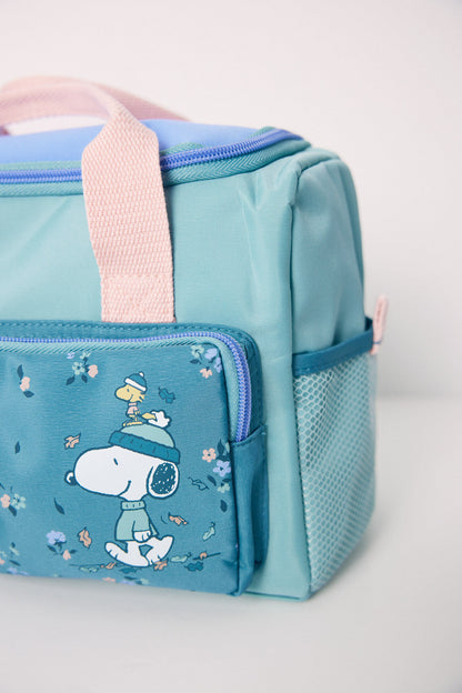 Large Color Block Snoopy Beauty Case_05