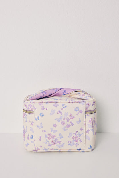 Medium Flower Patterned Chest Beauty Case_03