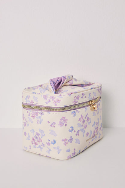 Medium Flower Patterned Chest Beauty Case_04