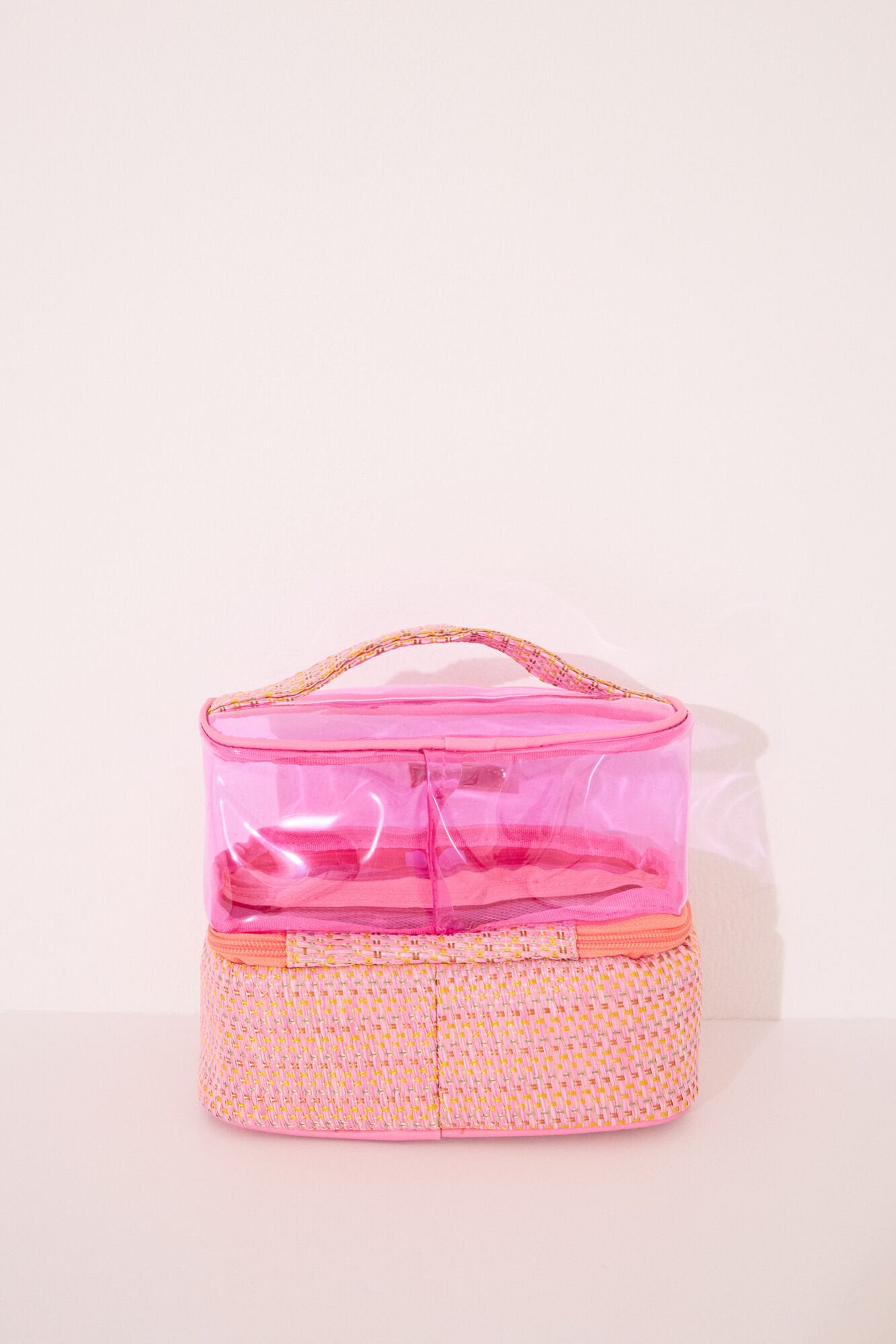 Women Secret_Medium Pink Double Raffia Vanity Case_4849242_79_06